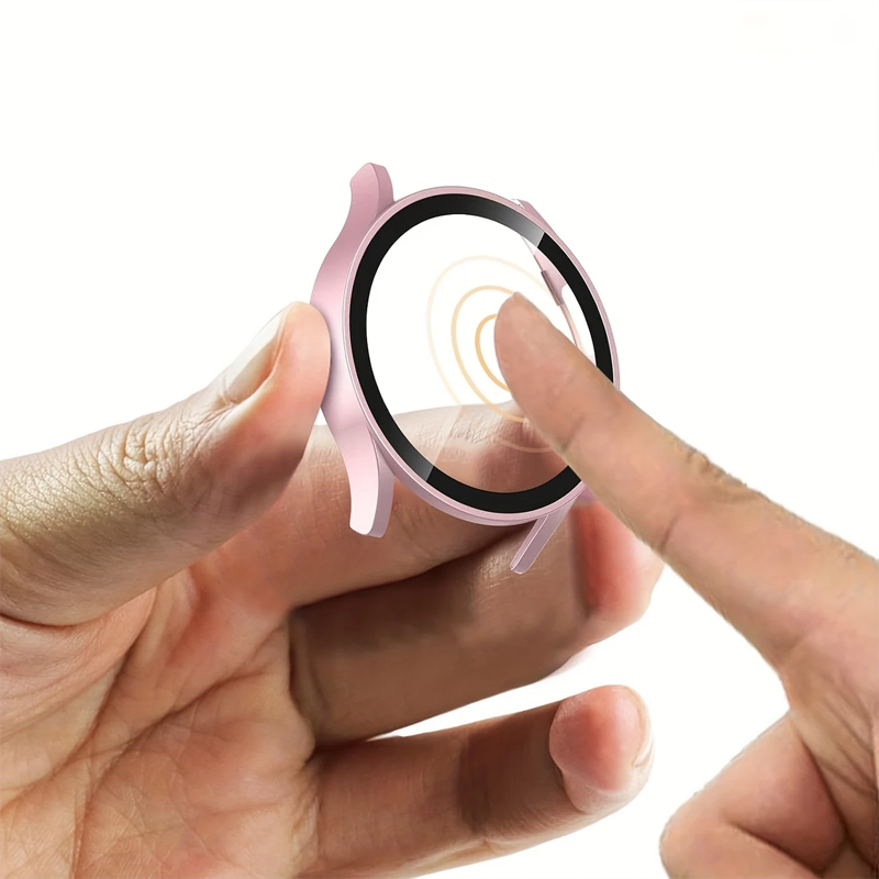 Hard Matte PC Case With Temper - đánh giá và giá Samsung Smartwatch Accessories