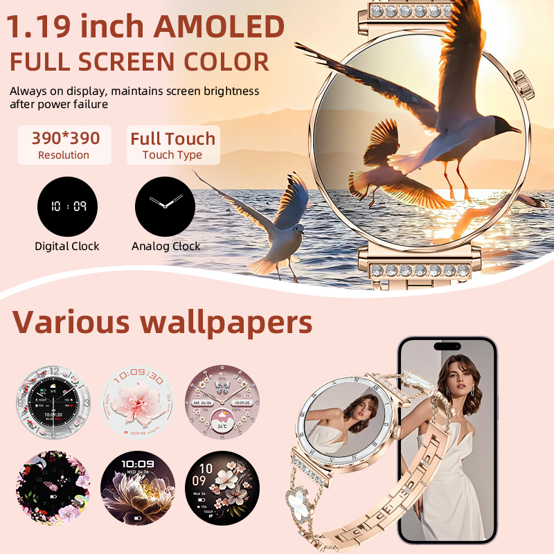 LIGE New Women's Smart Watch 1 - đánh giá và giá Smartwatch Custom