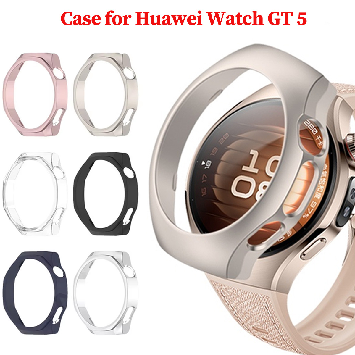 Case for Huawei Watch GT 5 42m - đánh giá và giá Titan Smartwatch Accessories