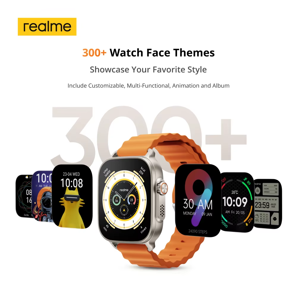 Global Version realme watch 5  - đánh giá và giá Smartwatch X2