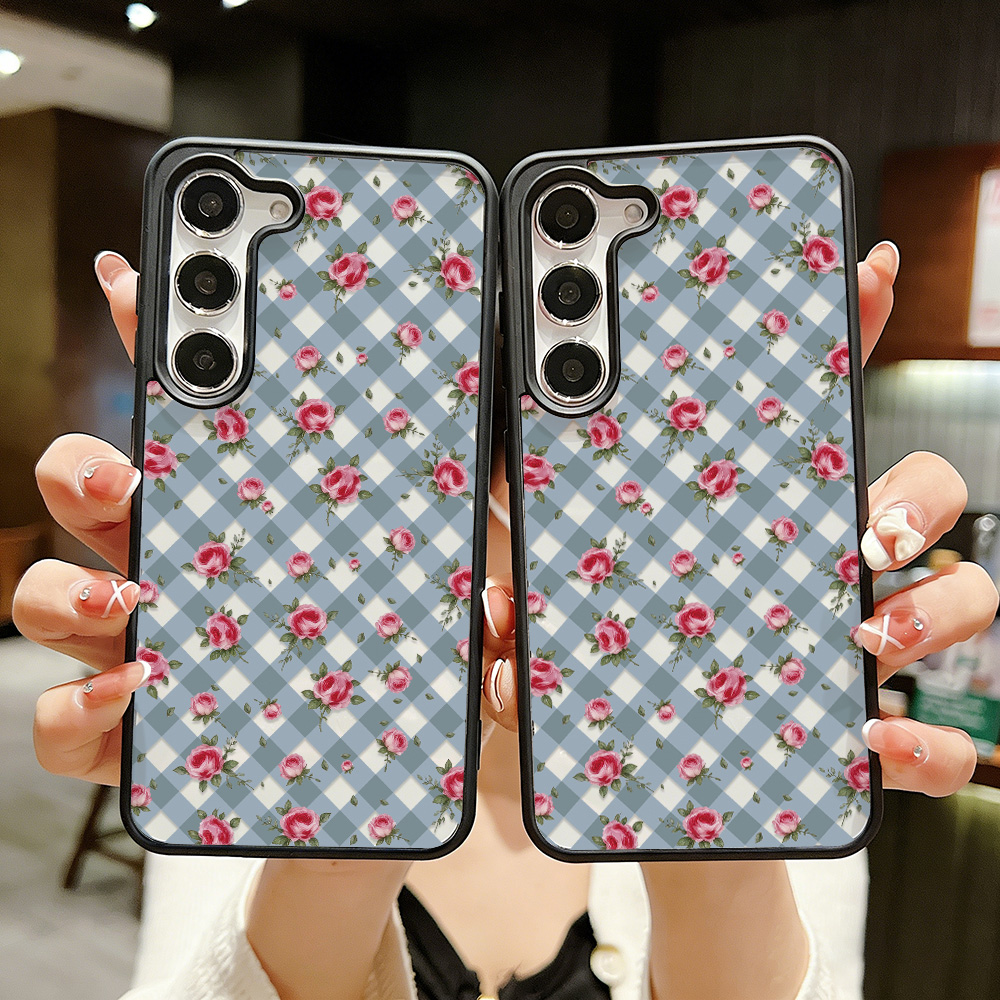 Cottagecore Rose Gingham Phone - đánh giá và giá Samsung Galaxy S24